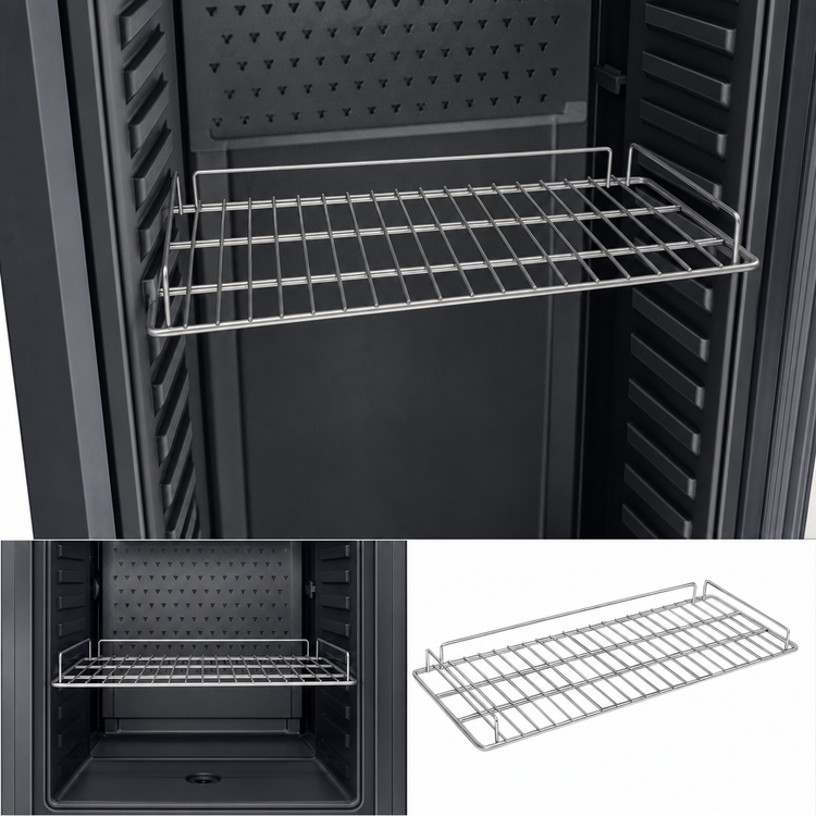 Product image #3 for DRY AGER Stainless Steel Half Shelf Accessory for UX 1500 / UX 1550 PRO Curing Cabinets