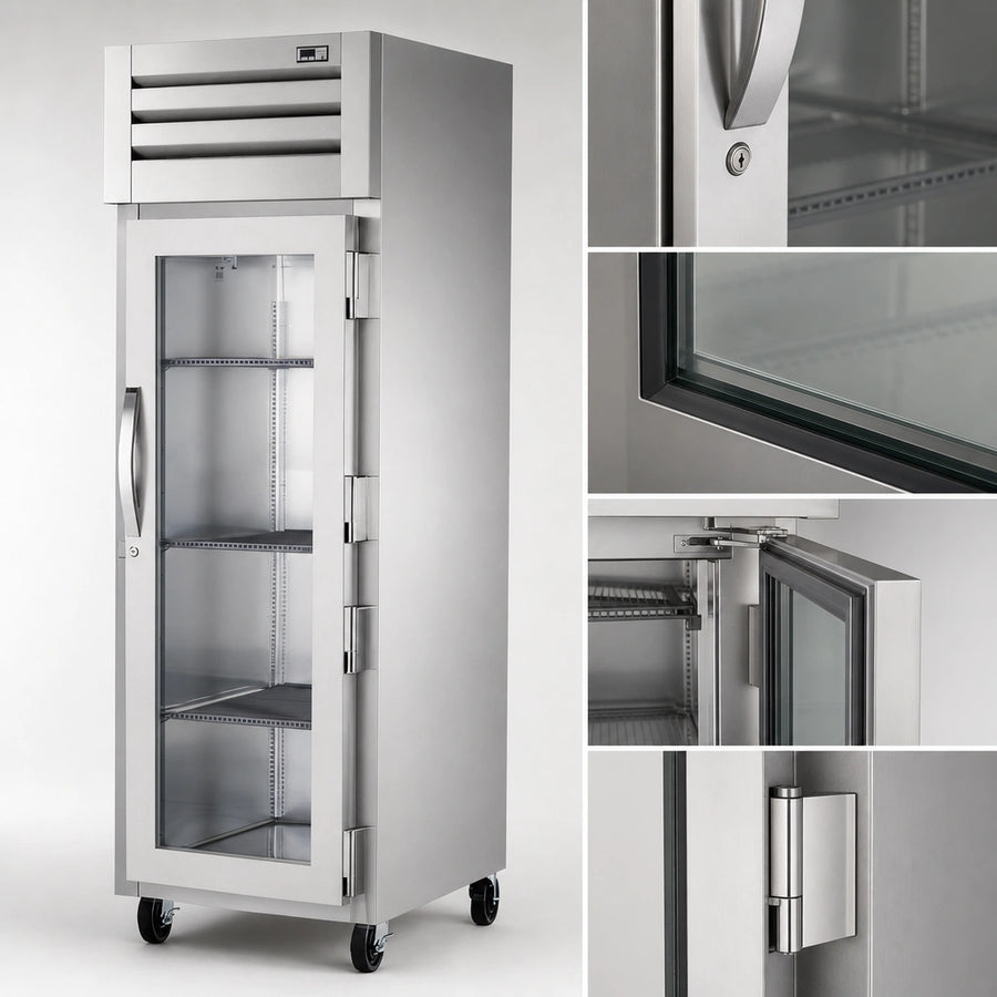 Lockable Glass Swing Door