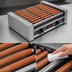 Thumbnail image #3 for Nemco Roll-A-Grill 50 Hot Dog Roller Grill with Digital Temperature Readout