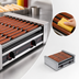Thumbnail image #3 for Nemco Roll-A-Grill® 75 Hot Dog Roller Grill with Digital Temperature Readout, 16 GripsIt Rollers