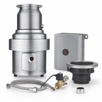 Thumbnail image #3 for InSinkErator SS-300™ SS-300-6-CC202 Commercial Food Waste Disposer Package, Trough Mount, 3 HP, Stainless Steel, 6-5/8-Inch Inlet