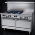 Thumbnail image #3 for Garland Signature G Starfire Pro Series 60-Inch Gas Restaurant Range with 6 Open Burners, 24-Inch Griddle and 2 Standard Ovens