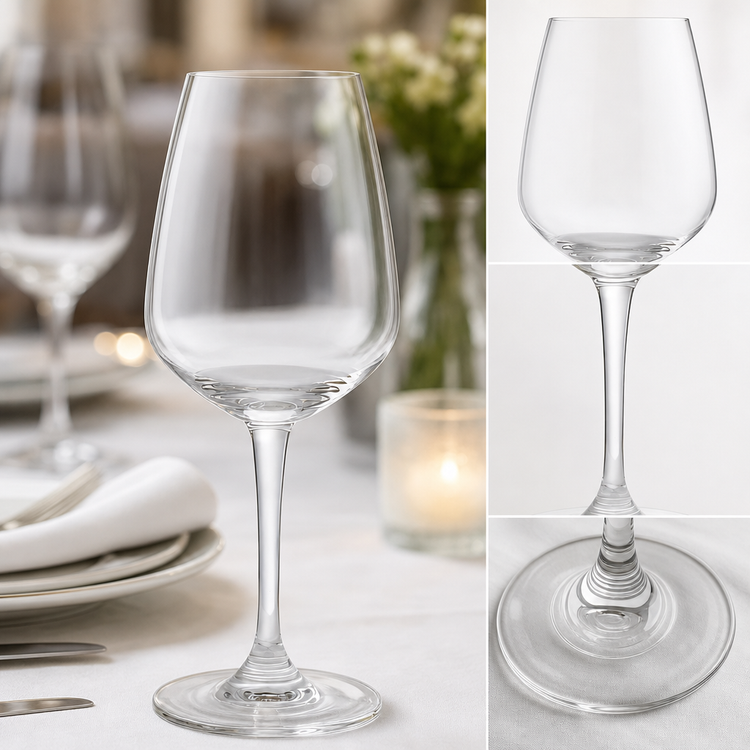 Product image #3 for Anchor Hocking Foodservice Florentine II Stemmed White Wine Glass, 8.5 oz, Clear