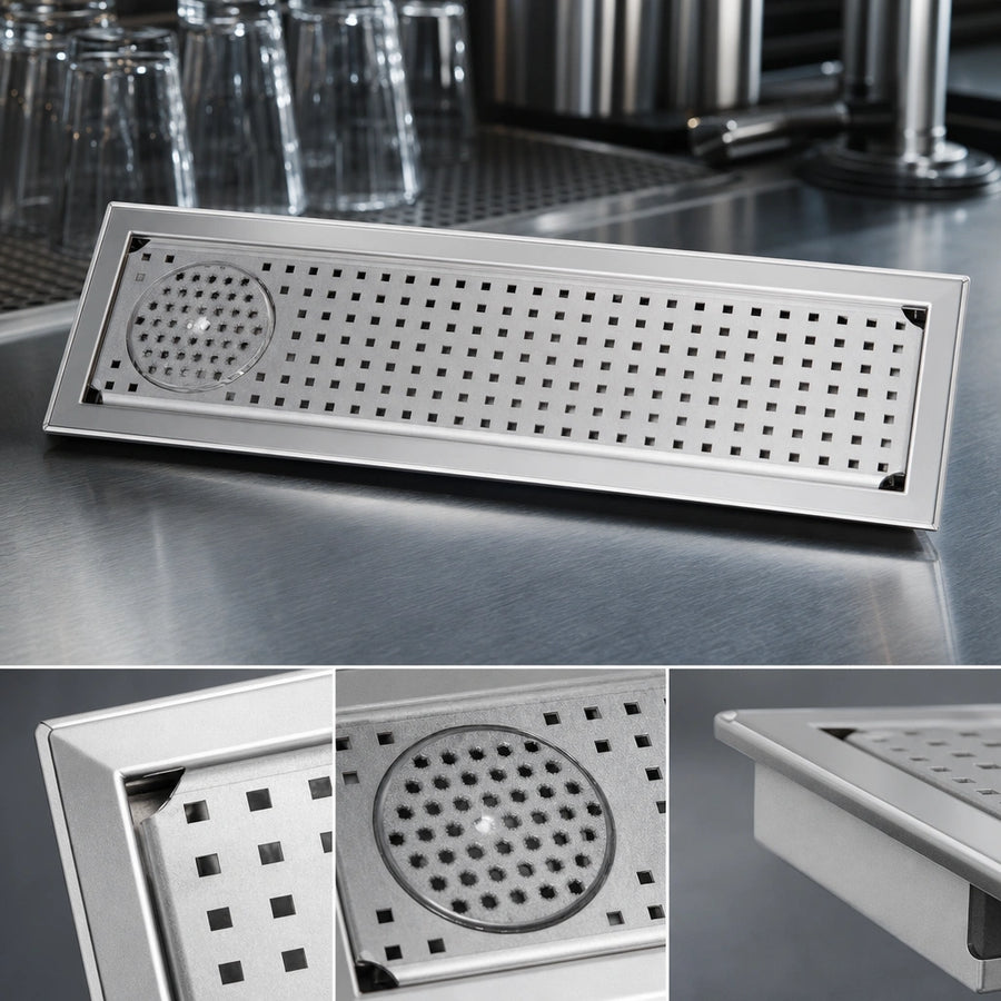 Heavy-Gauge Stainless Construction
