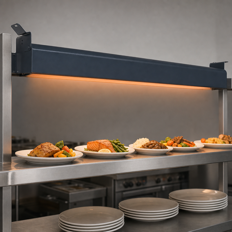 Product image #3 for Hatco Glo-Ray Narrow 60-Inch Single Unlighted Infrared Strip Heater, 1400 Watts