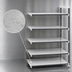 Thumbnail image #3 for Cambro Camshelving Elements XTRA 5-Tier Solid Stationary Add-On Shelving Unit, 21 x 72 x 84 Inches