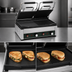 Thumbnail image #3 for Waring WDG300 Panini Ottimo Double Italian-Style Panini/Flat Grill, 17