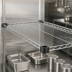 Thumbnail image #3 for Eagle Group QuadTruss QA1854S Stainless Steel Wire Shelf, 54 x 18 Inches, 600 lb. Capacity Case of 2