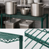 Thumbnail image #4 for Advance Tabco Special Value Series Heavy-Duty Wire Shelf, 42 x 18 Inches, Green Epoxy Coated