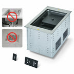Thumbnail image #3 for Vollrath FC-6IH-01208 1-Well Induction Dry Hot Drop-In Food Well, Stainless Steel, Digital Controls, Two Heat Zones