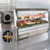 Thumbnail image #3 for 72-Inch Remote Double Duty Deli Meat & Cheese Service Case with LED Lighting and Stainless Steel Finish
