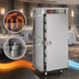 Thumbnail image #4 for FWE E-Series E-480 Heated Banquet Transport and Serve Cabinet, 48 Covered Plate Capacity, Single Door