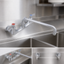 Thumbnail image #3 for OptiFlow Heavy Duty Splash-Mount Commercial Faucet with 12-Inch Swing Spout, 8-Inch Centers