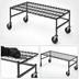 Thumbnail image #3 for EagleGard Mobile Wire Dunnage Rack with Removable Wire Assembly, 36 x 21 x 14 Inches, 800 lb. Capacity