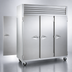 Thumbnail image #3 for Traulsen Spec-Line R Series Three-Section Pass-Thru Heated Holding Cabinet, Half-Height Solid Doors, Stainless Steel, 32-Inch Deep
