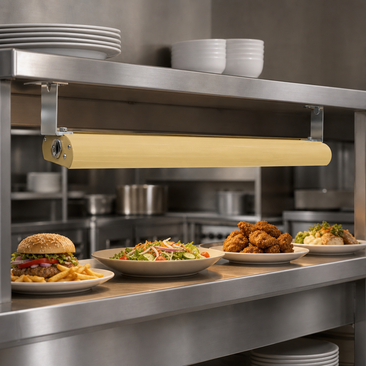 Product image #3 for Vollrath 66-Inch Low Profile Unlighted Strip Heat Lamp
