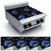 Thumbnail image #3 for Serv-Ware 24-Inch 4-Burner Liquid Propane Gas Hot Plate with Legs
