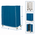 Thumbnail image #3 for Metro Queen Mary & Banquet Cart Cover, 36 x 24 x 54 Inches, Mariner Blue Nylon