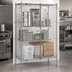 Thumbnail image #3 for QuadTruss Stationary Stainless Steel Open Wire Security Cage with Dual Lockable Doors, 39-1/4 x 17-1/4 x 67 Inches