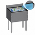 Thumbnail image #3 for CHOICE Underbar Stainless Steel Ice Bin with Built-In 10-Circuit Cold Plate, 24-Inch W x 19-Inch D, 67 lb. Capacity