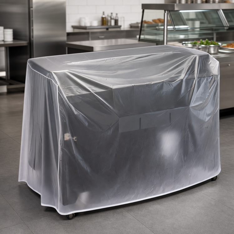 Product image #3 for Cambro Versa Food Bar 5-Foot Opaque Vinyl Cover