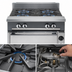 Thumbnail image #3 for Vulcan V Series 36-Inch Heavy Duty Gas Range with 4 Open Burners and Standard Oven