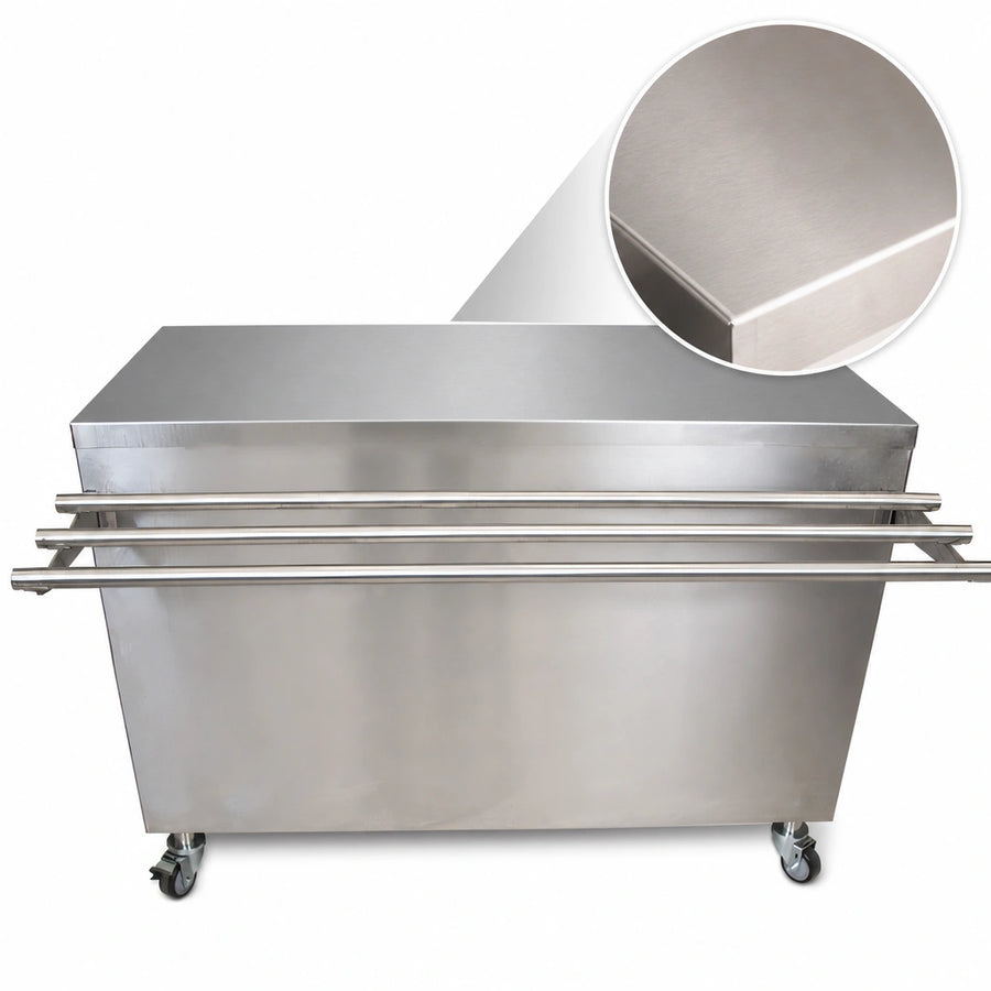 14-Gauge Stainless Steel Top