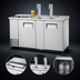 Thumbnail image #3 for True Club Top Draft Beer Cooler, 3 Half-Barrel Keg Capacity, 2 Columns