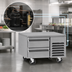 Thumbnail image #3 for Southbend Platinum Series 64-Inch Low-Height Remote Refrigerated Base with 4 Self-Closing Drawers