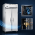 Thumbnail image #3 for Continental Refrigerator Slim Line 2FSEN Two-Section Standard Depth Reach-In Freezer