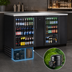 Thumbnail image #3 for True Manufacturing TBB-3G-HC-LD Two-Section Glass Door Back Bar Cooler, 69-1/8 Inch Wide