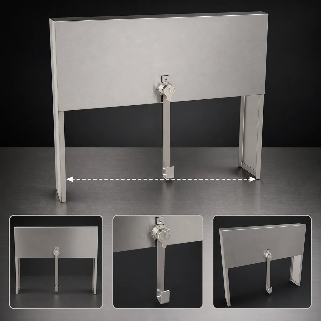 17-Inch Single Rail Size