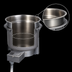 Thumbnail image #3 for Hatco Drop-In Top-Mounted Round Uninsulated Heated Well, 7 Quart, With Drain