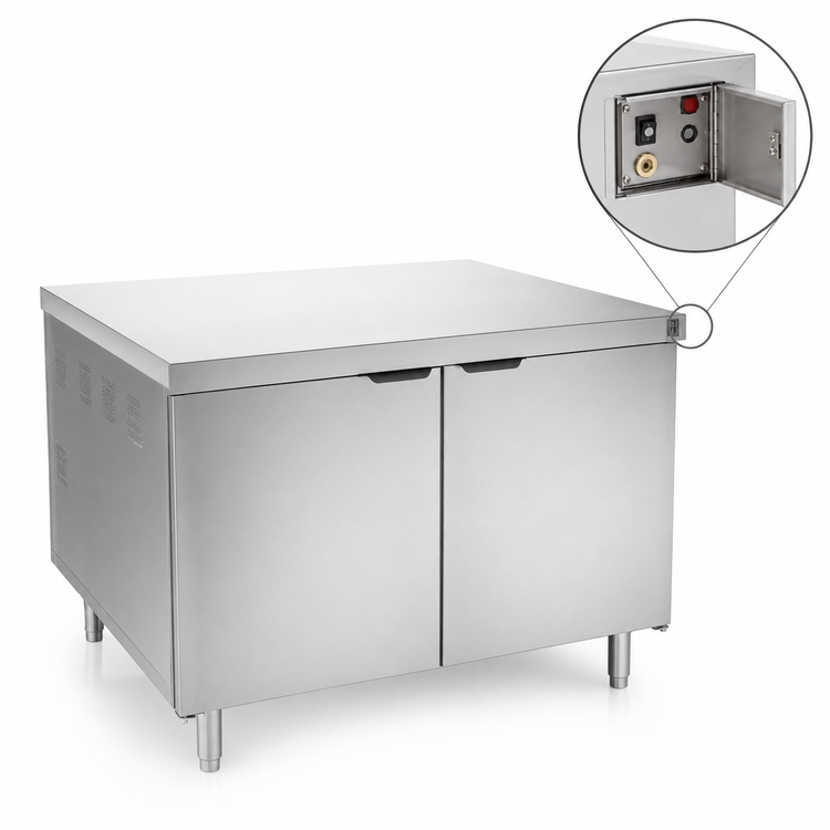 Product image #3 for Crown CE-324 24kW Electric Steam Generator with 36 Inch Cabinet Base and CSD-1 Controls