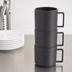 Thumbnail image #3 for American Metalcraft Unity Collection 12 oz. Stackable Tritan Mug with Handle, Graphite