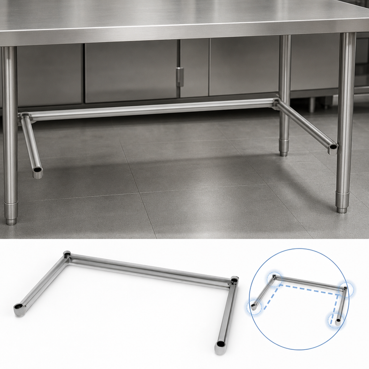 Product image #3 for Eagle Group 3-Sided Stainless Steel Channel Frame, 72 x 24 Inches