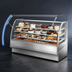 Thumbnail image #4 for True Full-Service Refrigerated Bakery Display Merchandiser, 77-1/4 Inch, Curved Glass, Self-Contained, Stainless Steel