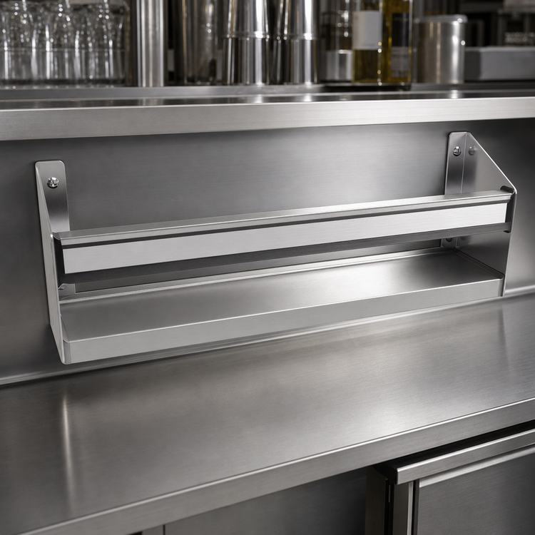 Product image #3 for Glastender SSR-20 20-Inch Single Stainless Steel Speed Rail