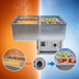 Thumbnail image #3 for Atlas Metal RM-HP-5 5-Pan Dual Temperature Drop-In Hot/Cold Food Well