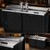 Thumbnail image #3 for Beverage-Air Club Top Direct Draw Beer Dispenser, 2-Door, 68-Inch Wide, 3 Half-Keg Capacity, Black