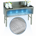 Thumbnail image #3 for Advance Tabco Prestige 54-Inch Stainless Steel Bar Ice Bin with 10-Circuit Cold Plate and Bottle Storage