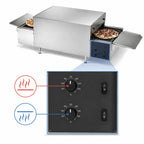 Thumbnail image #3 for Vollrath PO4-24018L-R 68-Inch Countertop Single Deck Conveyor Pizza Oven, Manual Thermostatic Controls, 240V