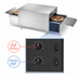 Thumbnail image #3 for Vollrath PO4-24018L-R 68-Inch Countertop Single Deck Conveyor Pizza Oven