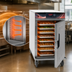 Thumbnail image #3 for Cres Cor Half-Size Mobile Cook-and-Hold Radiant Cabinet, 8 Full-Size Pan Capacity
