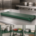 Thumbnail image #3 for Quik-Set Solid Flat Shelf, 60 x 24 Inches, Marine Edge, 1000 lb Capacity, Galvanized Steel, Green Epoxy Finish
