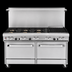 Thumbnail image #3 for Southbend Ultimate 60-Inch Gas Restaurant Range with 5 Burners, 24-Inch Charbroiler, and 2 Standard Ovens