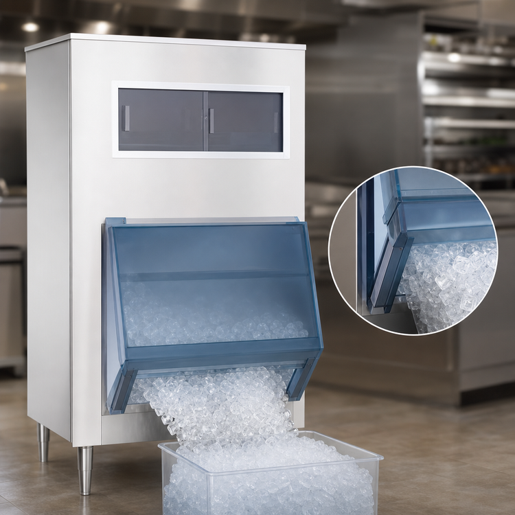 Product image #3 for SmartGATE SG700S-30 Single Door Upright Ice Bin, 680 lb Capacity