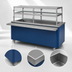 Thumbnail image #3 for Dinex DXPR4CI Reflections Ice Cooled Mobile Food Unit