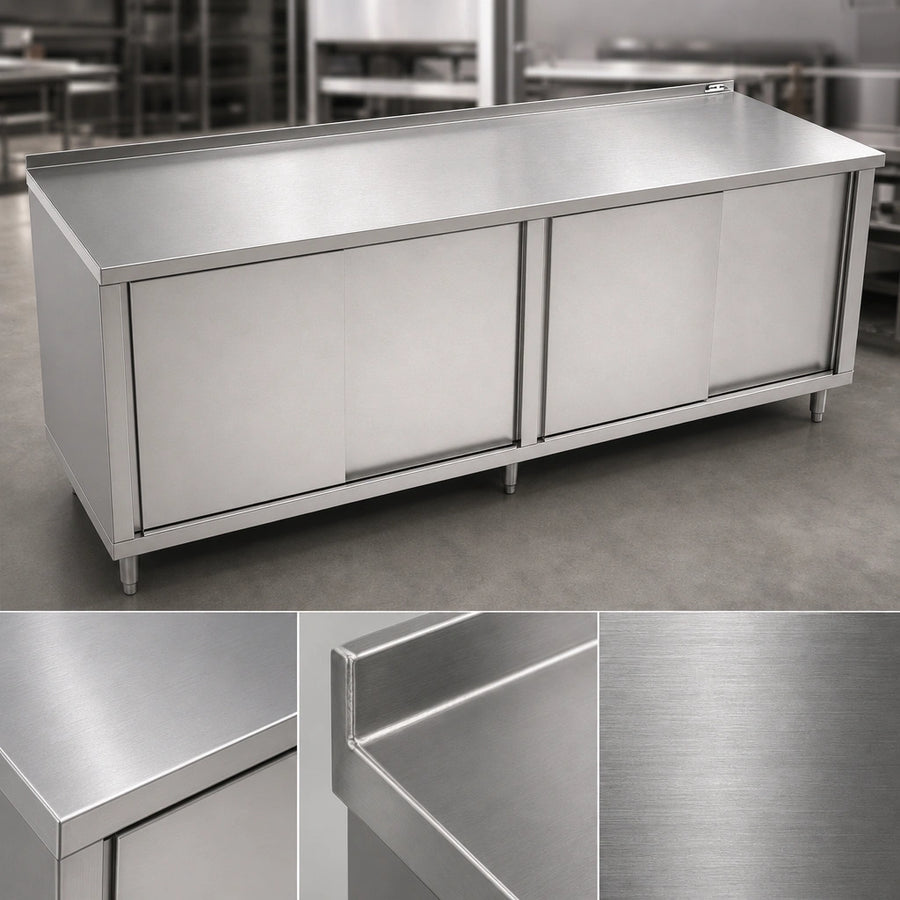 14-Gauge Stainless Steel Top