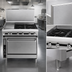 Thumbnail image #3 for Titan JTRH-24G-2 Heavy Duty 36-Inch Commercial Gas Range with 2 Open Burners and 24-Inch Griddle